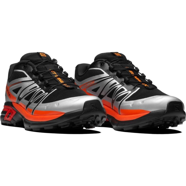 Black / Silver / Orange Salomon Xt-wings 2 Men's Sneakers | IE WR2536